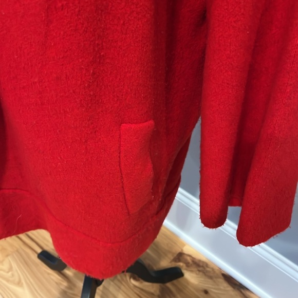 Anthropologie Red sweater jacket - Picture 3 of 5